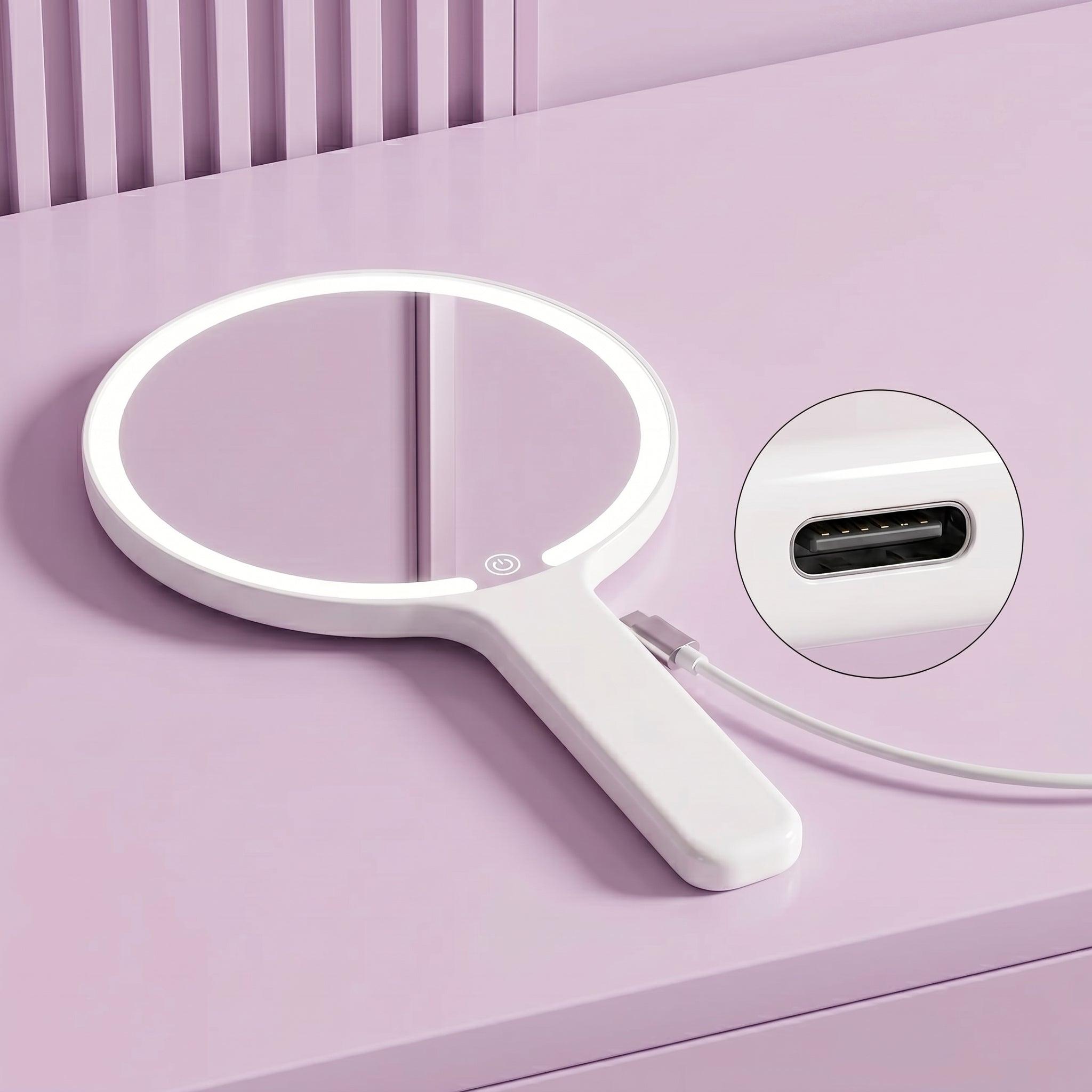 Glow Mirror Stand
